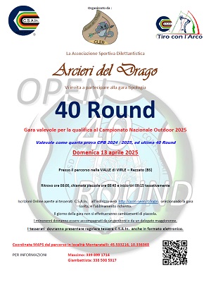 Locandina 40 Round CPB